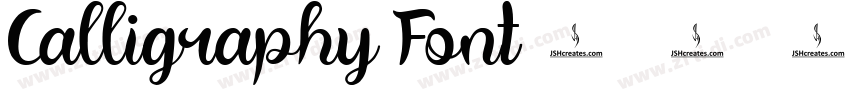 Calligraphy Font字体转换